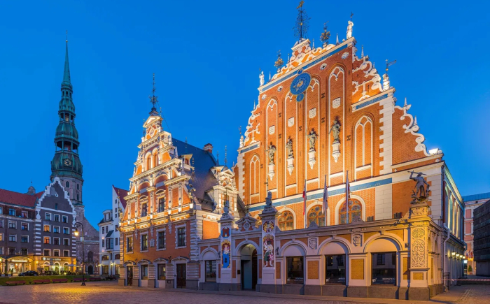 Huis van de Zwartkoppen in Riga