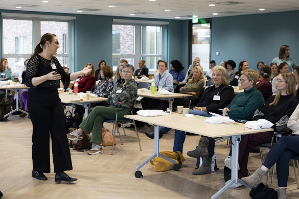 Dokter Galimont als spreker