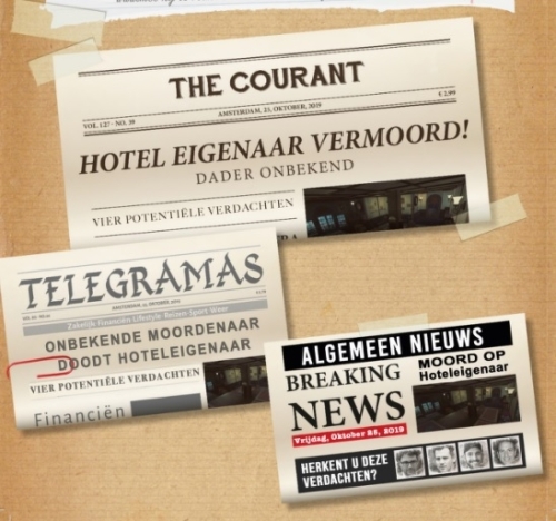 Teambuilding VR game Hotel Homicide