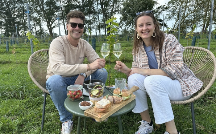 Picknick op de Wijngaard