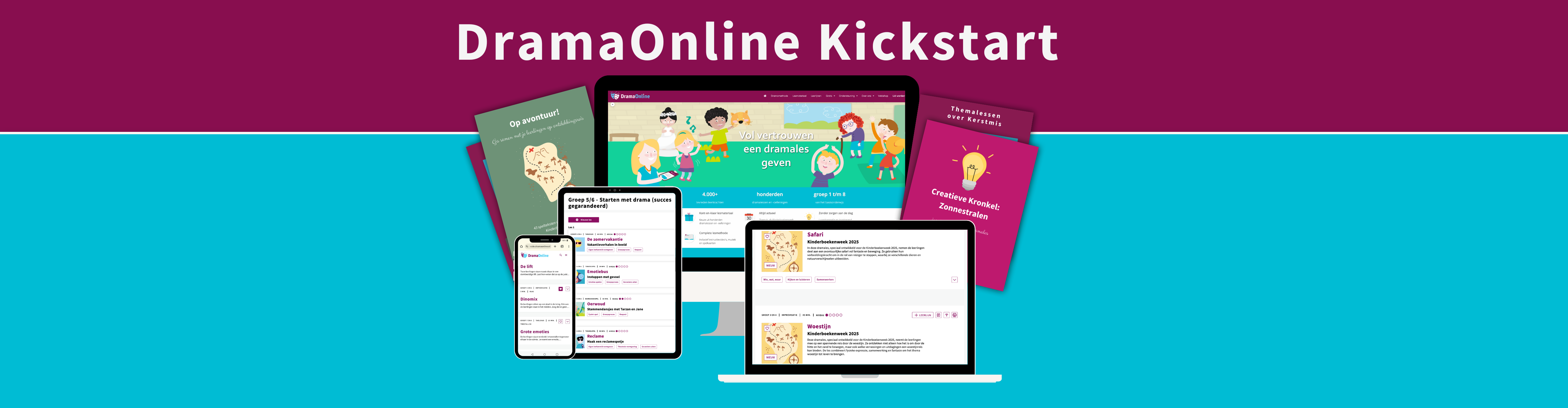 DramaOnline Kickstart: Zo begin je het schooljaar creatief én met een sterke groep