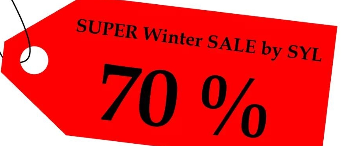 SYL Oosterbeek SUPER SALE ! Korting  70% op de gehele Winter collectie 2020/21.