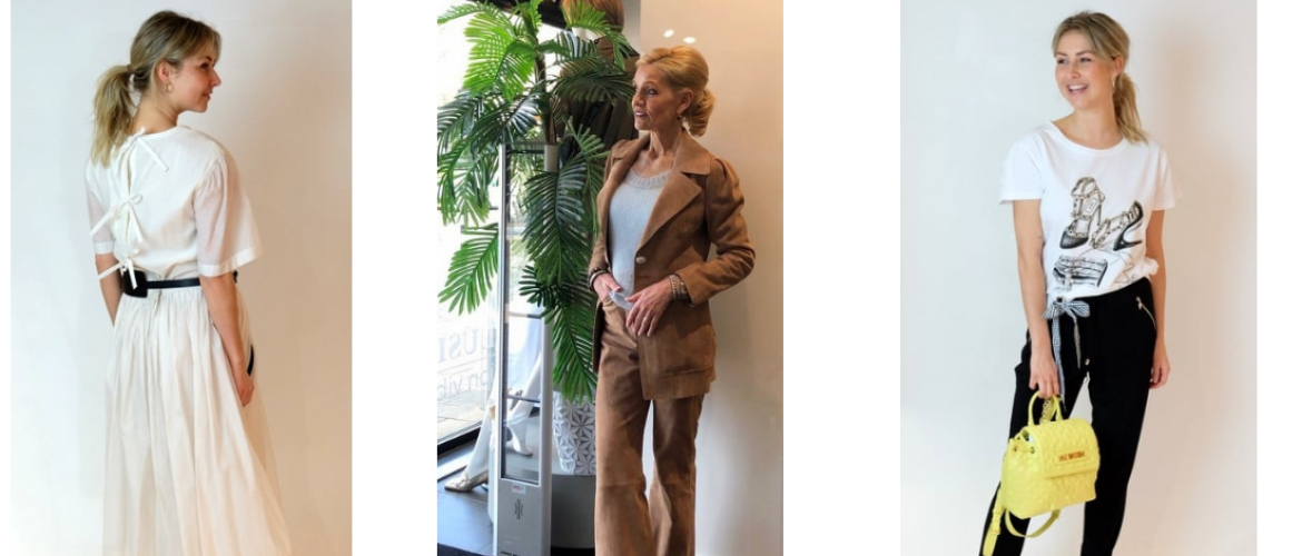 Het is volop lente en in onze hoogwaardige multi-brand store wachten de modieuze v/z outfits op u