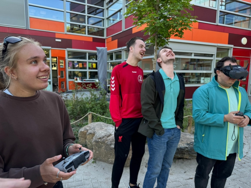 drone bedrijfsuitje