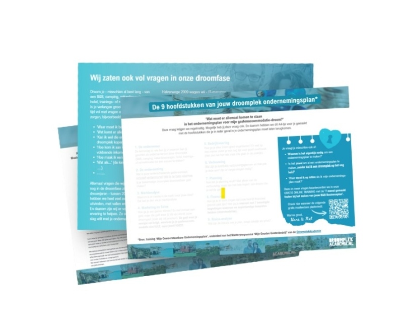 9-hoofdstukken-ondernemingsplan-bed-and-breakfast-camping-vakantiewoningen 9-hoofdstukken-ondernemingsplan-bed-and-breakfast-camping-vakantiewoningen