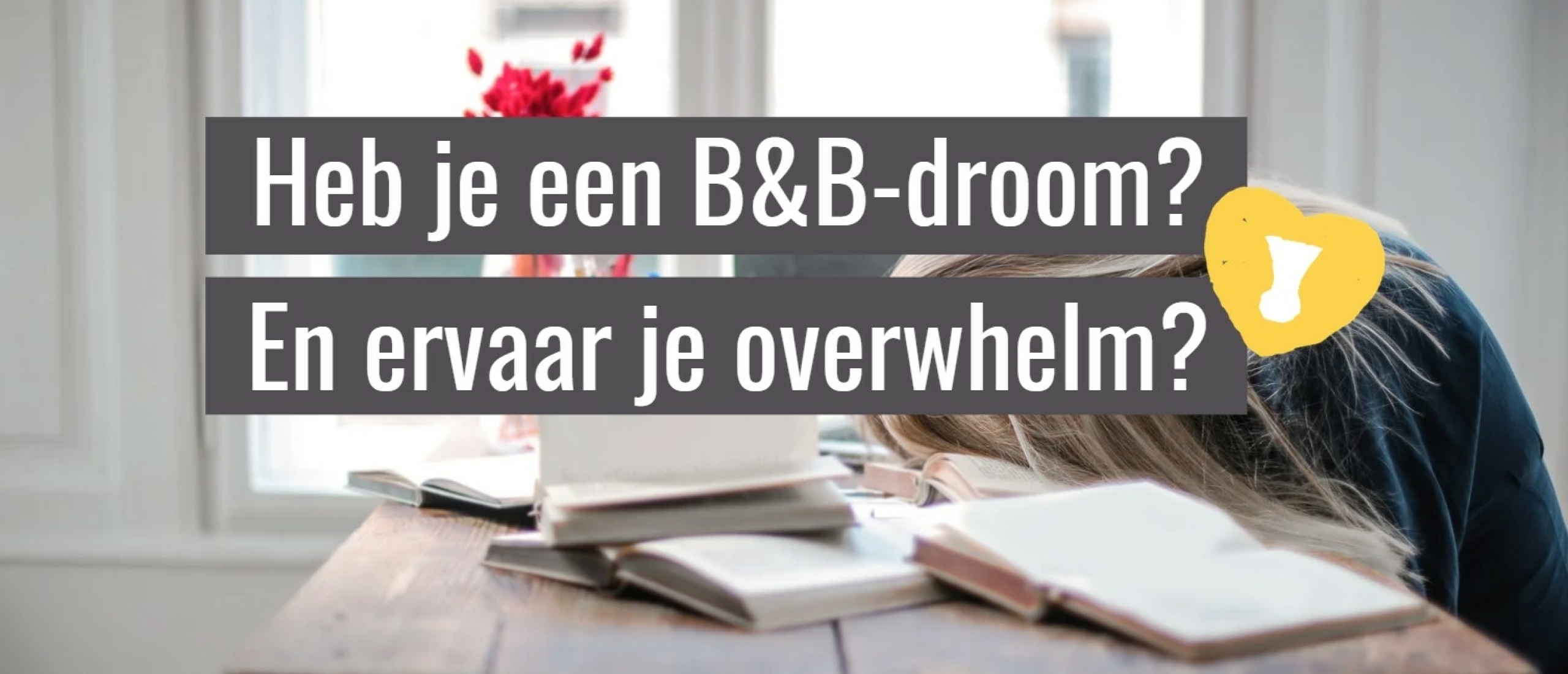 B&B beginnen, maar zie je door de bomen het bos niet? 5 tips