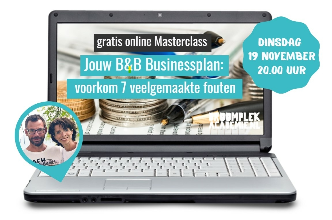 droomplekacademie-gratis-online-training-ondernemingsplan-tips-camping-hotel-vakantiewoningen-bed-and-breakfast