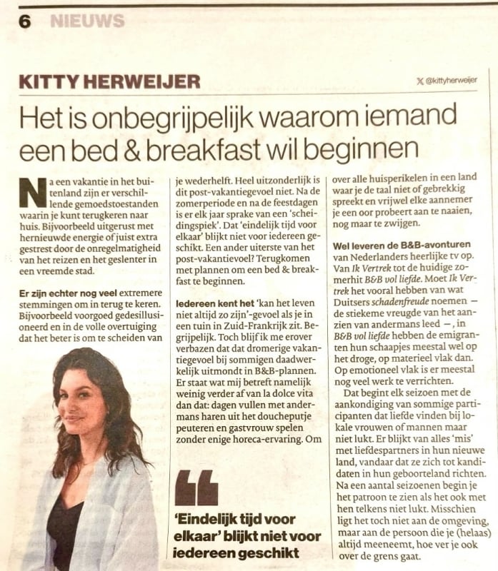 onbegrijpelijk-waarom-mensen-een-bed-and-breakafast-beginnen-column-kitty-ad-algemeen-dagblad