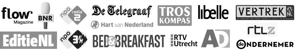 in de media DroomplekAcademie Hans en Nel Ik Vertrek tips B&B hotel camping