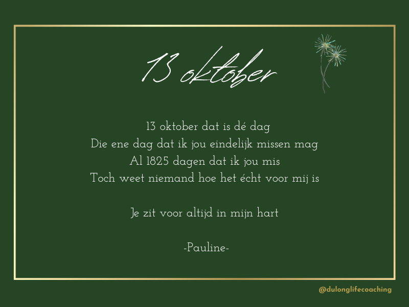 gedicht, herdenken, overledene