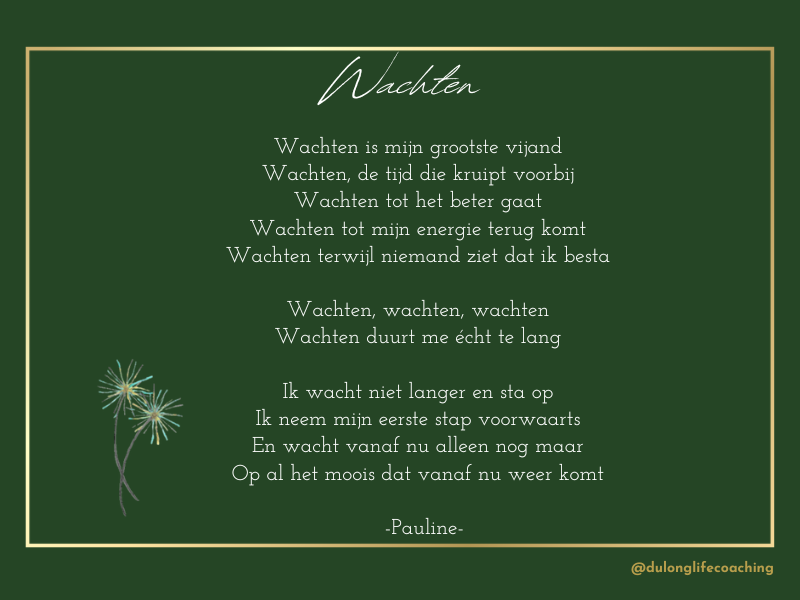 wachten, verandering, toekomst