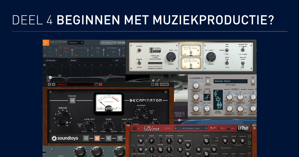 Welke plugins zijn een must have voor het produceren van muziek?