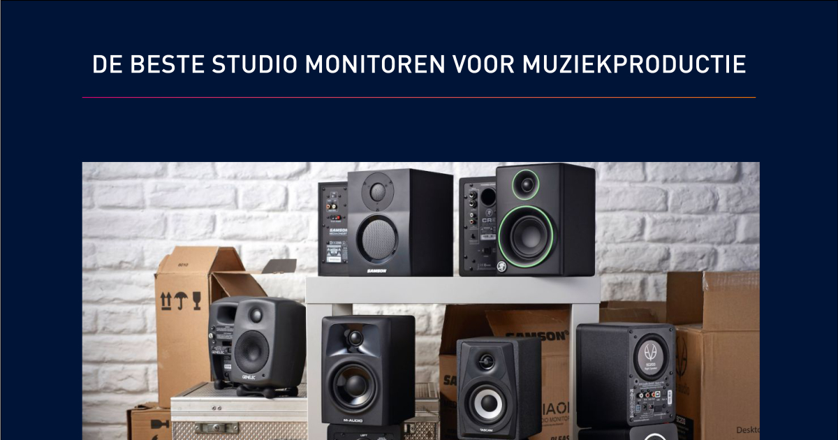 Vliegveld Worden Loodgieter Wat zijn de beste studio monitoren voor het produceren van muziek?