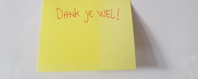 How to say thank you in Dutch