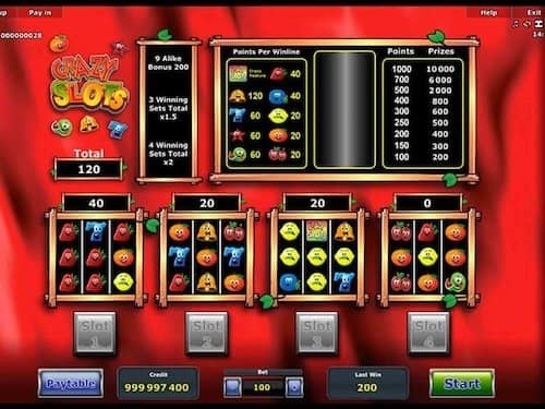 Crazy Slots spelen online