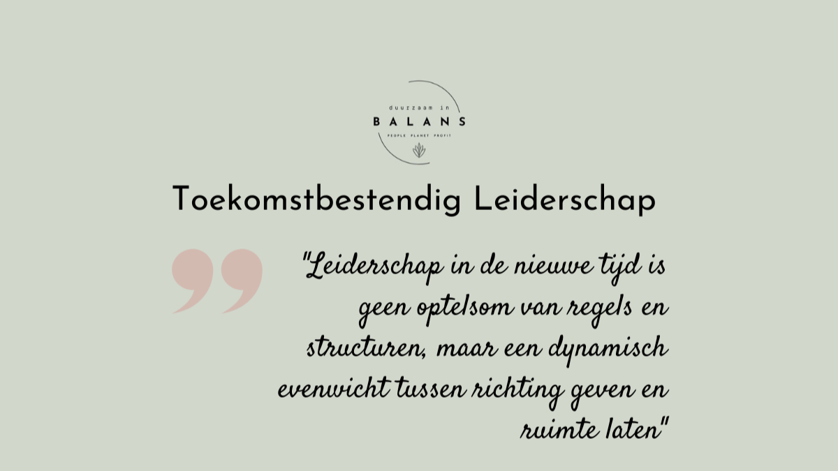 Toekomstbestendig Leiderschap