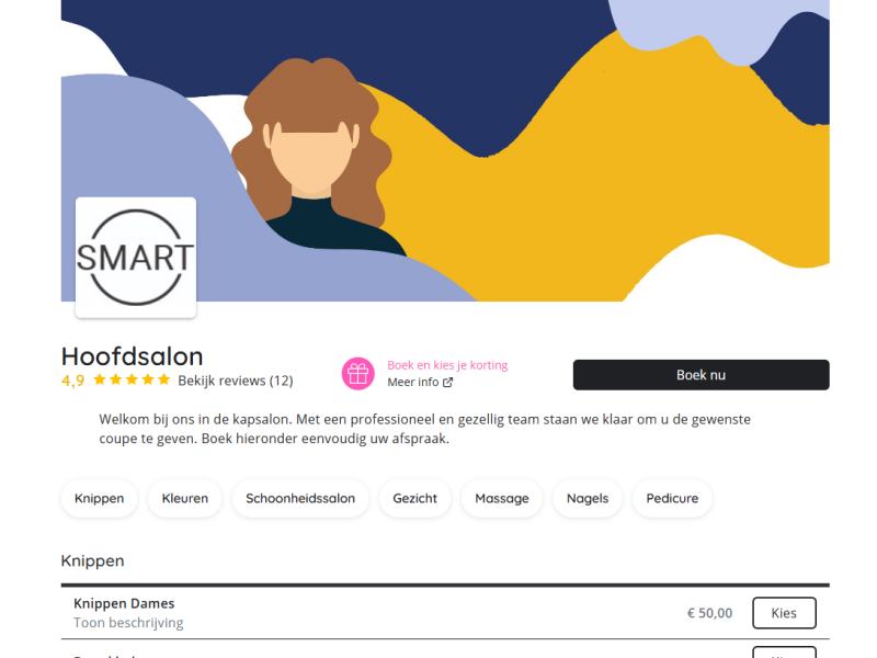 Online boeken