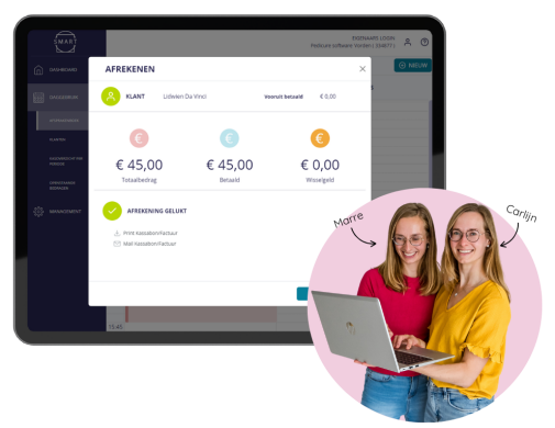 Pedicure administratie Pedicure administratie