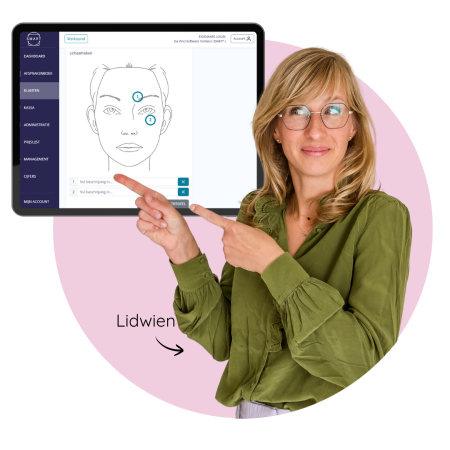 Behandelkaarten da vinci software