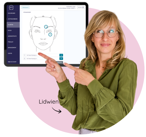 Behandelkaarten da vinci software