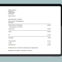 administratie zzp factuur