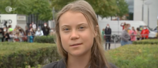 Greta Thunberg okotber 2021