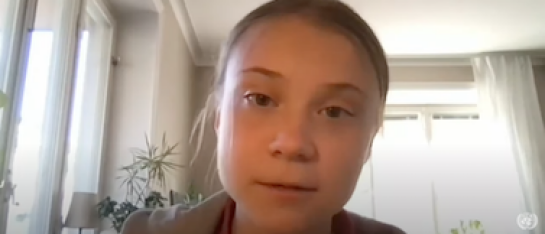 Greta Thunberg april 2021