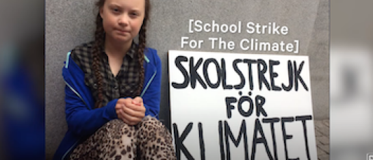 Greta Thunberg augustus 2018