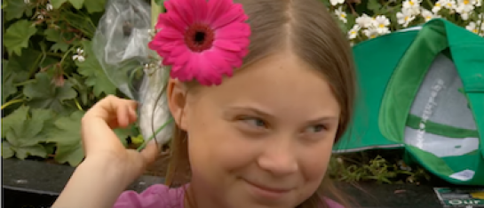 Greta Thinberg augustus 2019