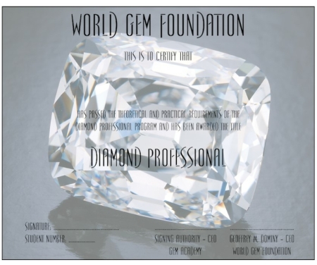 diamant professional diploma
