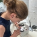 Youngest student Lieve