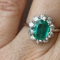 ring with emerald