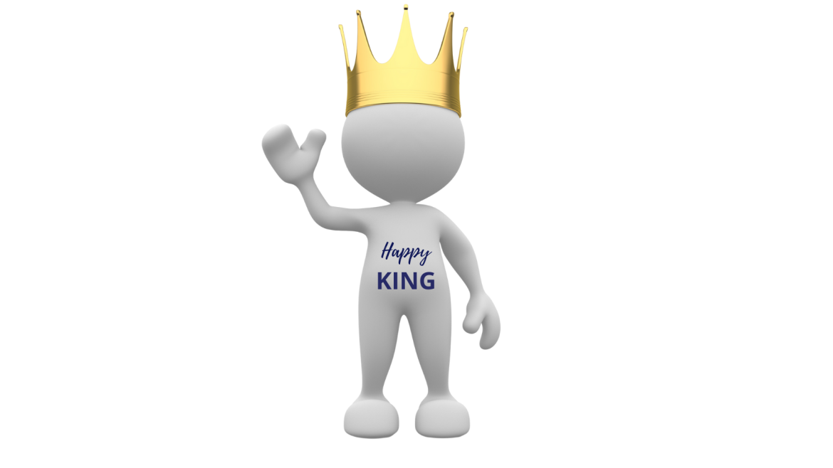 Happy king