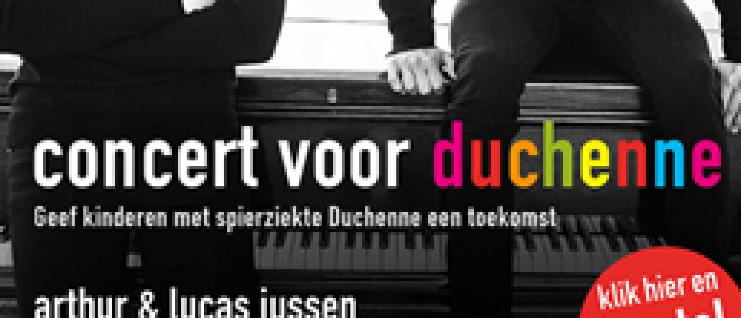 Benefietconcert Duchenne in Concertgebouw Vrijdag 10 juni