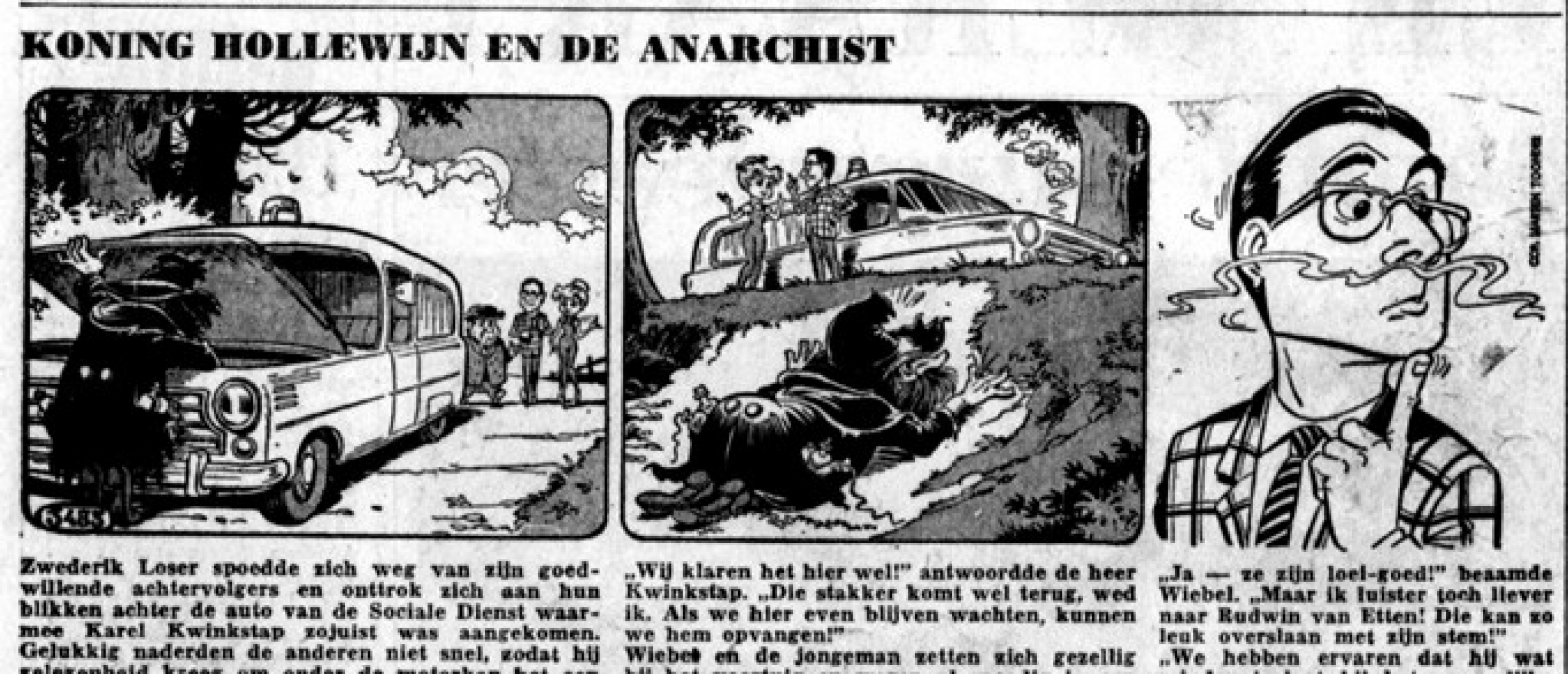 Een strip van 3 september 1965... Figureren in een strip