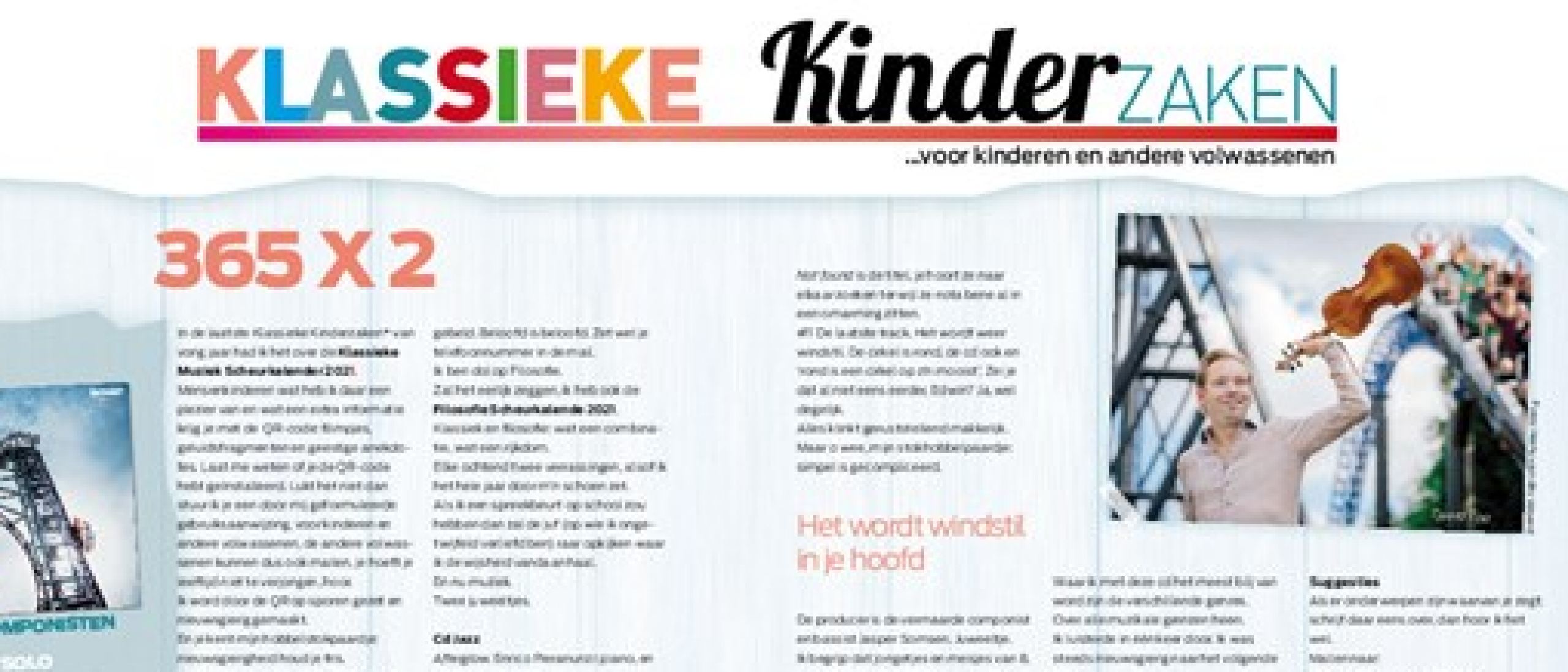 Klassieke Kinderzaken Column 365 x 2