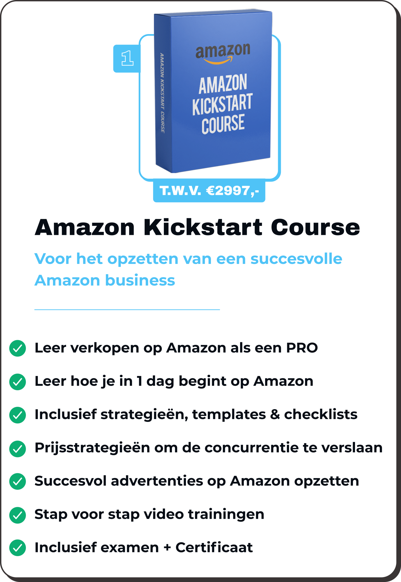 Amazon Kickstart Course mobiel