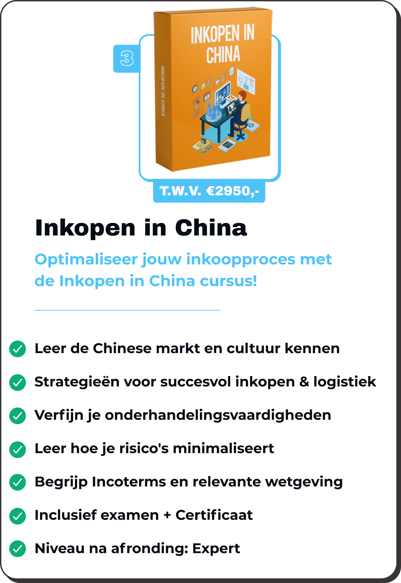 Inkopen in China mobiel