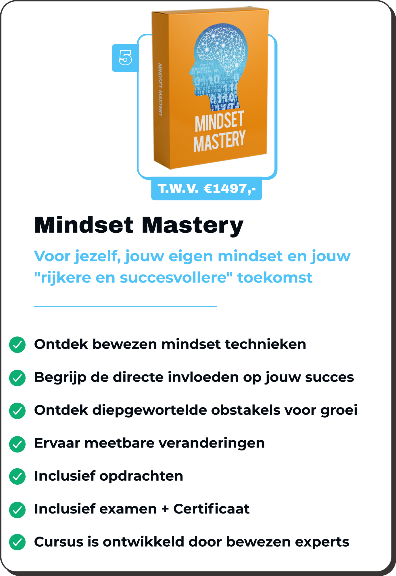 Mindset Mastery mobiel