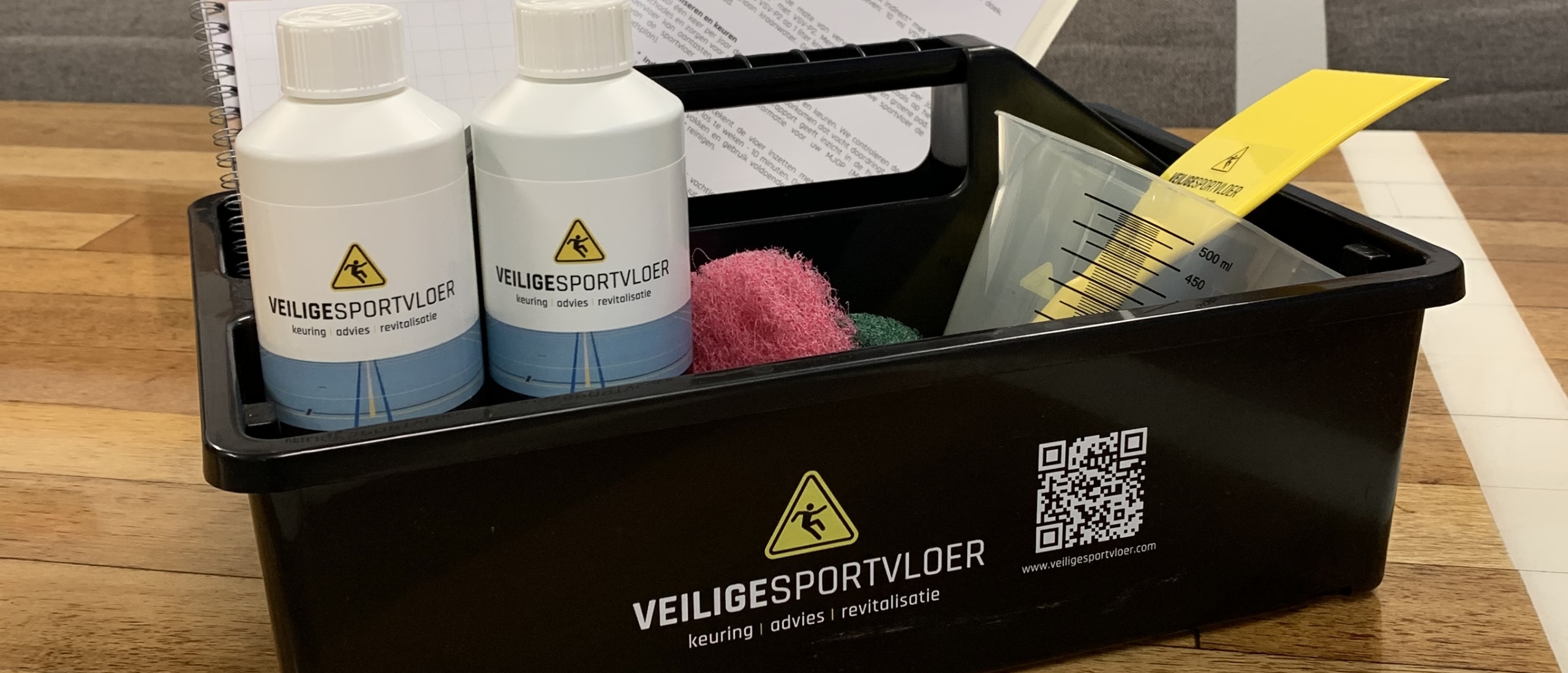 Toolbox voor sportvloerenonderhoud
