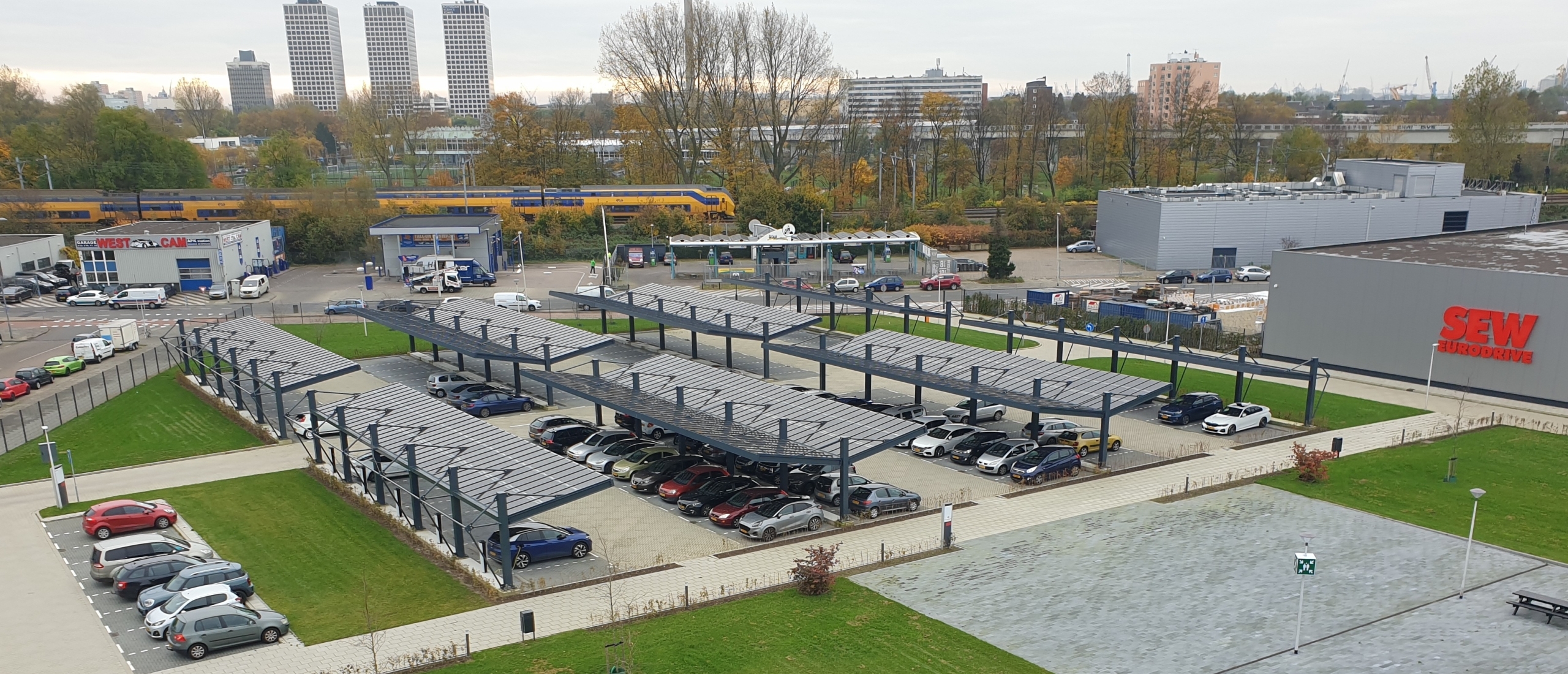 Solar Carport SEW overzicht Solar Carport SEW overzicht