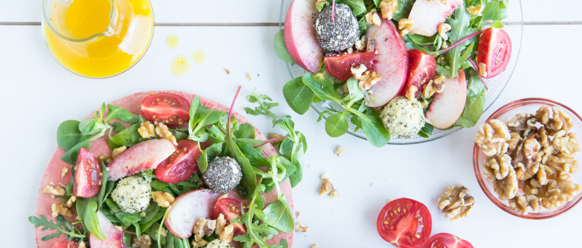 Recept: zomerse salade met volop gezonde omega 3 vetzuren (zonder vis!)