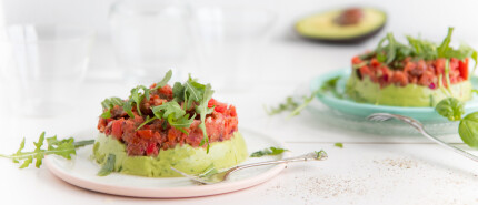 Recept: tomaten-avocado taartjes