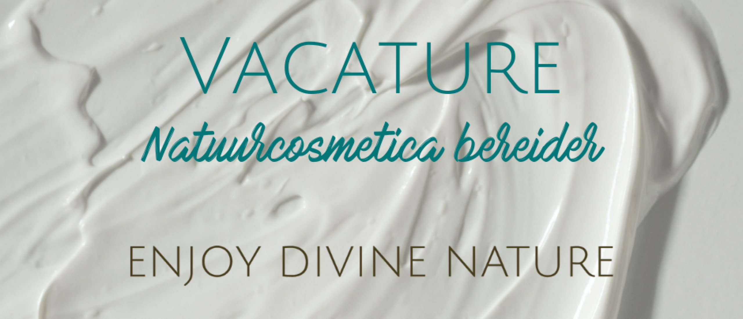 Vacature: Natuurcosmetica bereider bij Enjoy Divine Nature in Almere-Buiten