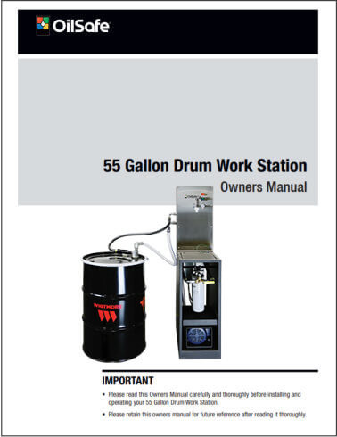 55 gallon drum work station OilSafe