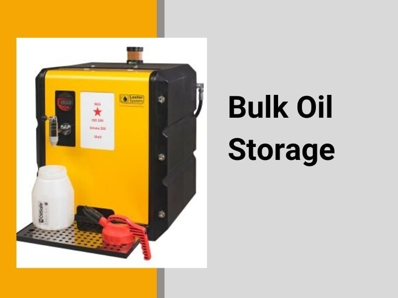 Bulk oil storage