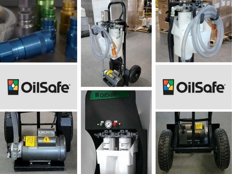 OilSafe filtercarts and accessories