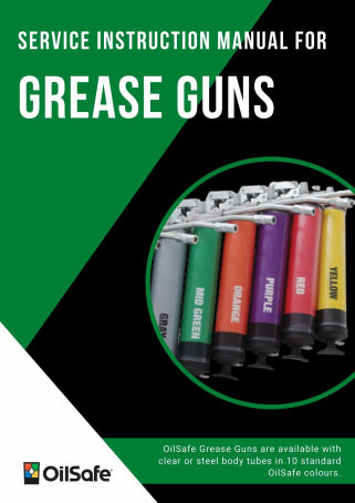 OilSafe Grease Gun Instruction Manual