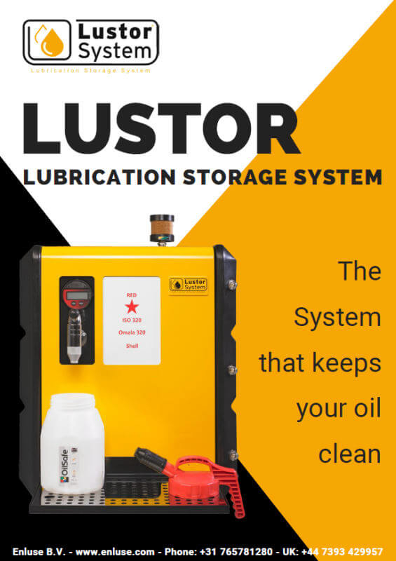 Lustor - the system that keeps your oil clean