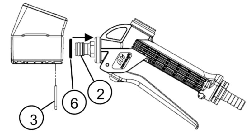 Meter to gun BOP